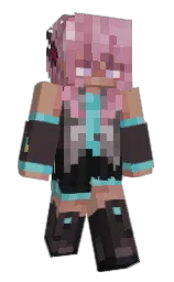 Slim Minecraft skin