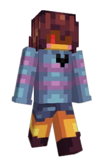 Front of Minecraft skin