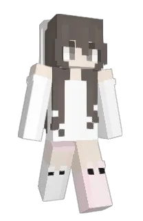 Front of Melaney's skin