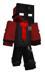 cod gray and falu red Minecraft skin — Classic model