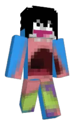 Slim Minecraft skin