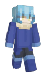 Legendarryy's Minecraft skin wearing the Moonlight Trail cape