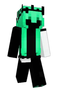 Front of Discra's skin