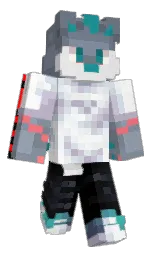 black and raven Minecraft skin — Slim model — first worn by Flint_06