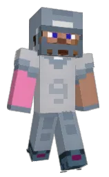 regent gray and french gray Minecraft skin — Classic model — first worn by BaltimoreBrownie