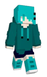 Slim Minecraft skin