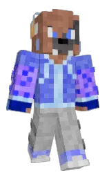 silver and nobel Minecraft skin — Classic model