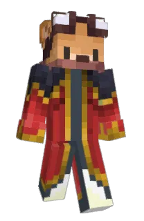 Front of mated's skin