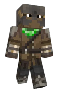 Front of Vaval's skin