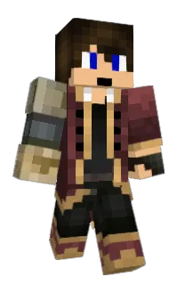 Front of Zalatron's skin