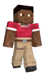 spice and tan Minecraft skin — Classic model — first worn by AtraxTY