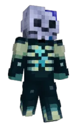 casimirou's Minecraft skin wearing the Twisted cape
