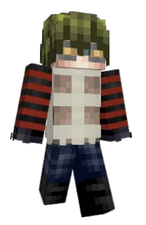 Front of hang's skin