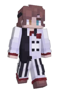 Front of DominoVoid's skin