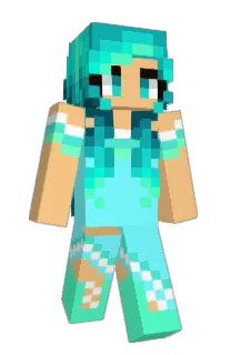Front of CoratheQueen's skin