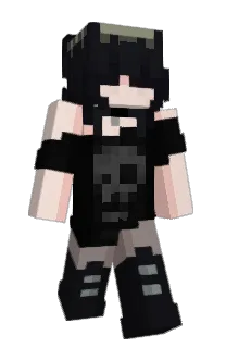 Front of addehh's skin