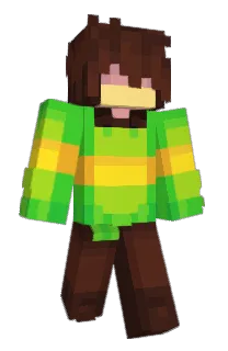 Front of RueDreemurr's skin