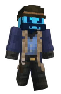 Front of GH0STLYGaming's skin