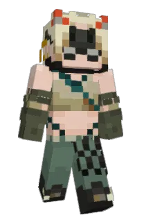 Front of reiggae's skin