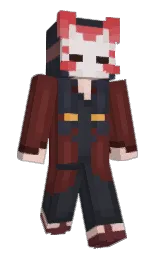 UmbraEmerald's Minecraft skin wearing the Migrator cape