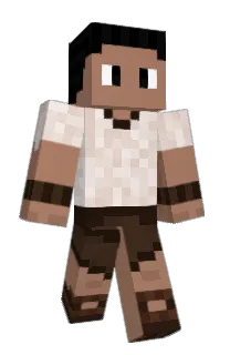 Front of DuragRay's skin