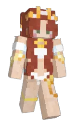mule fawn and sidecar Minecraft skin — Slim model