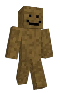 Front of mvster's skin