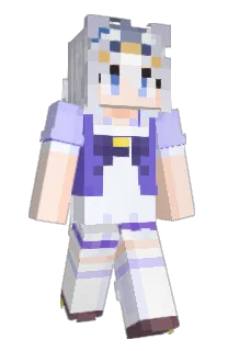 Front of Uyunabi's skin