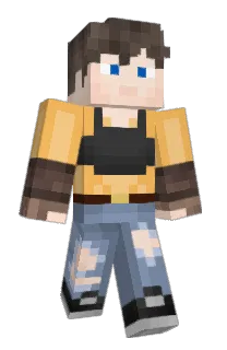 Front of Minecraft skin