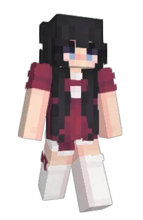 Front of Danni's skin