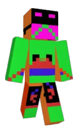 crusta and malachite Minecraft skin — Classic model — first worn by erolkaanGBMO
