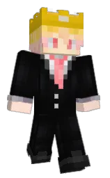 black and woodsmoke Minecraft skin — Classic model