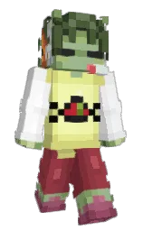 deco and concrete Minecraft skin — Slim model — first worn by Maxwalll