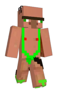 Front of Tiligun's skin