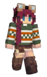 Slim Minecraft skin