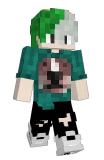 Front of aalee's skin