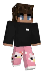 xLoneOnex's Minecraft skin wearing the Cherry Blossom cape