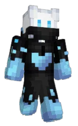 woodsmoke and steel blue Minecraft skin — Classic model — first worn by Makcim228