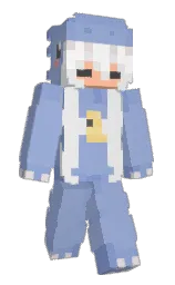 Dtduong's Minecraft skin wearing the Purple Heart cape