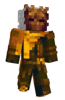 Front of Novreas's skin
