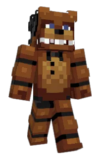 Front of Develony's skin