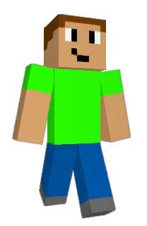 Front of Fracty's skin