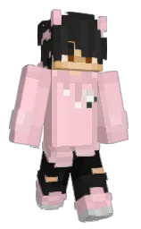 Psinty's Minecraft skin wearing the Pan cape