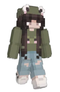 Front of Minecraft skin