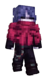 black and cab sav Minecraft skin — Slim model — first worn by KenomaMaru