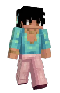 Front of machodancer's skin