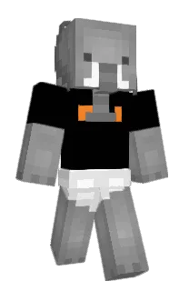 Front of Minecraft skin