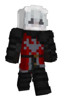 Front of whinin's skin