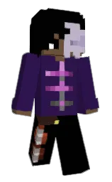 valentino and black Minecraft skin — Slim model