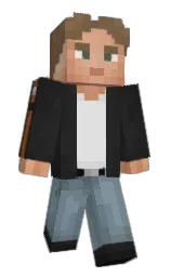 mine shaft and slate gray Minecraft skin — Slim model — first worn by jwalk_